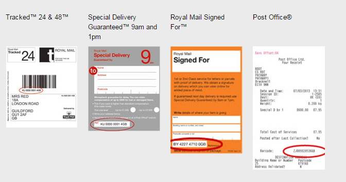 Royal Mail Tracking Package Tracking